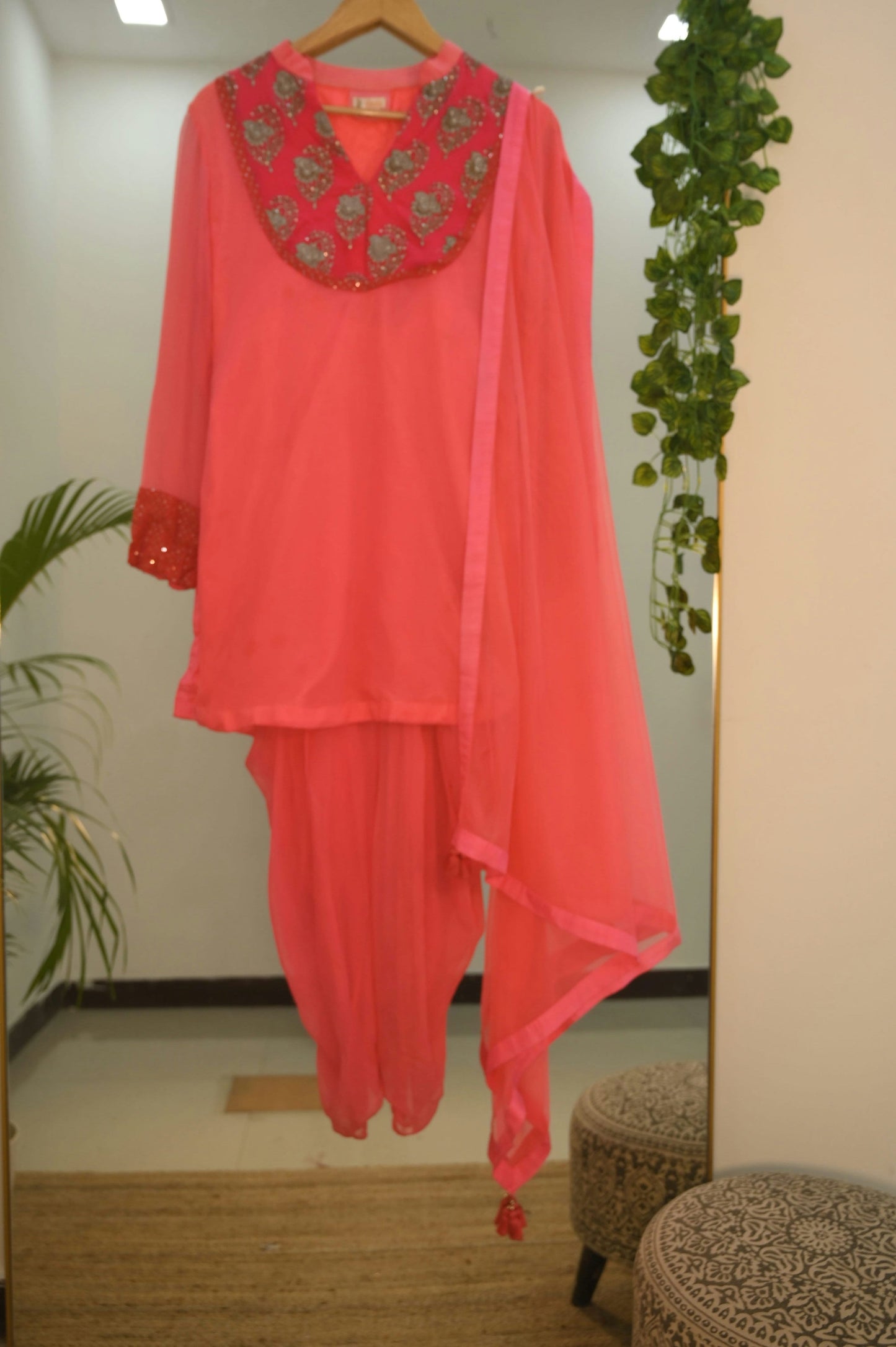 Nikasha Neon Pink Suit