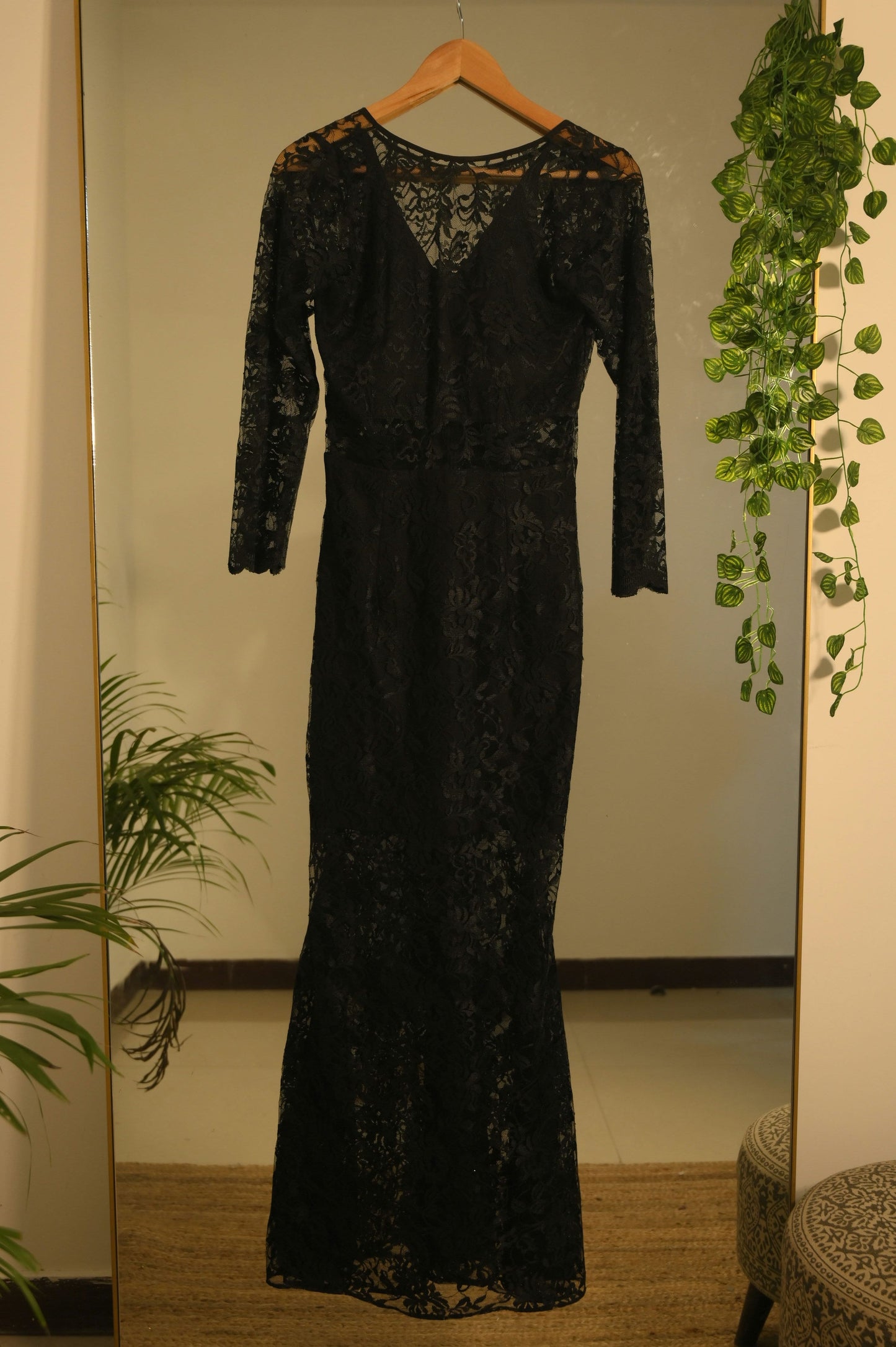 Black Lace Dress