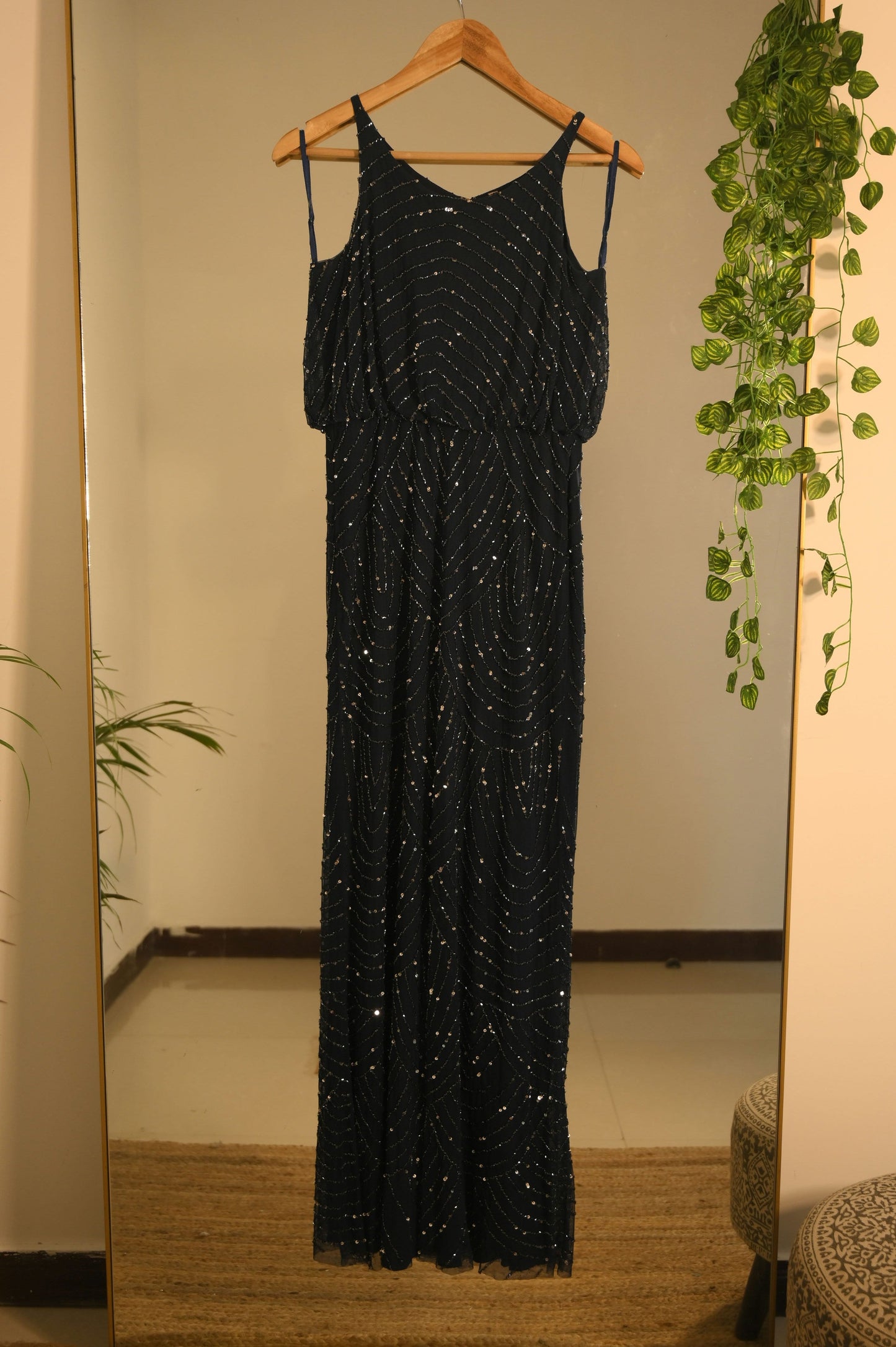 Black Embellished Dress