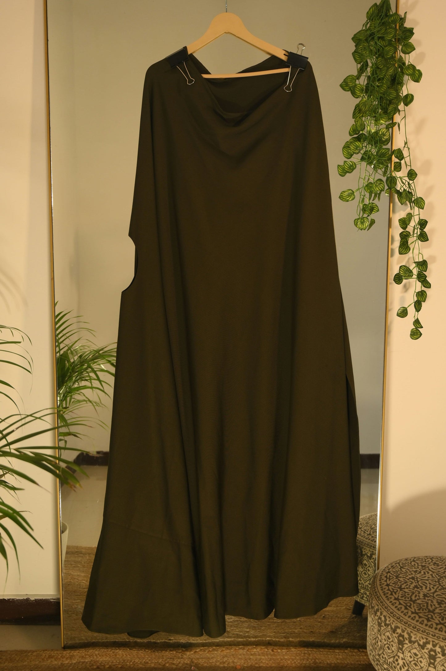 Solid Black Kaftan