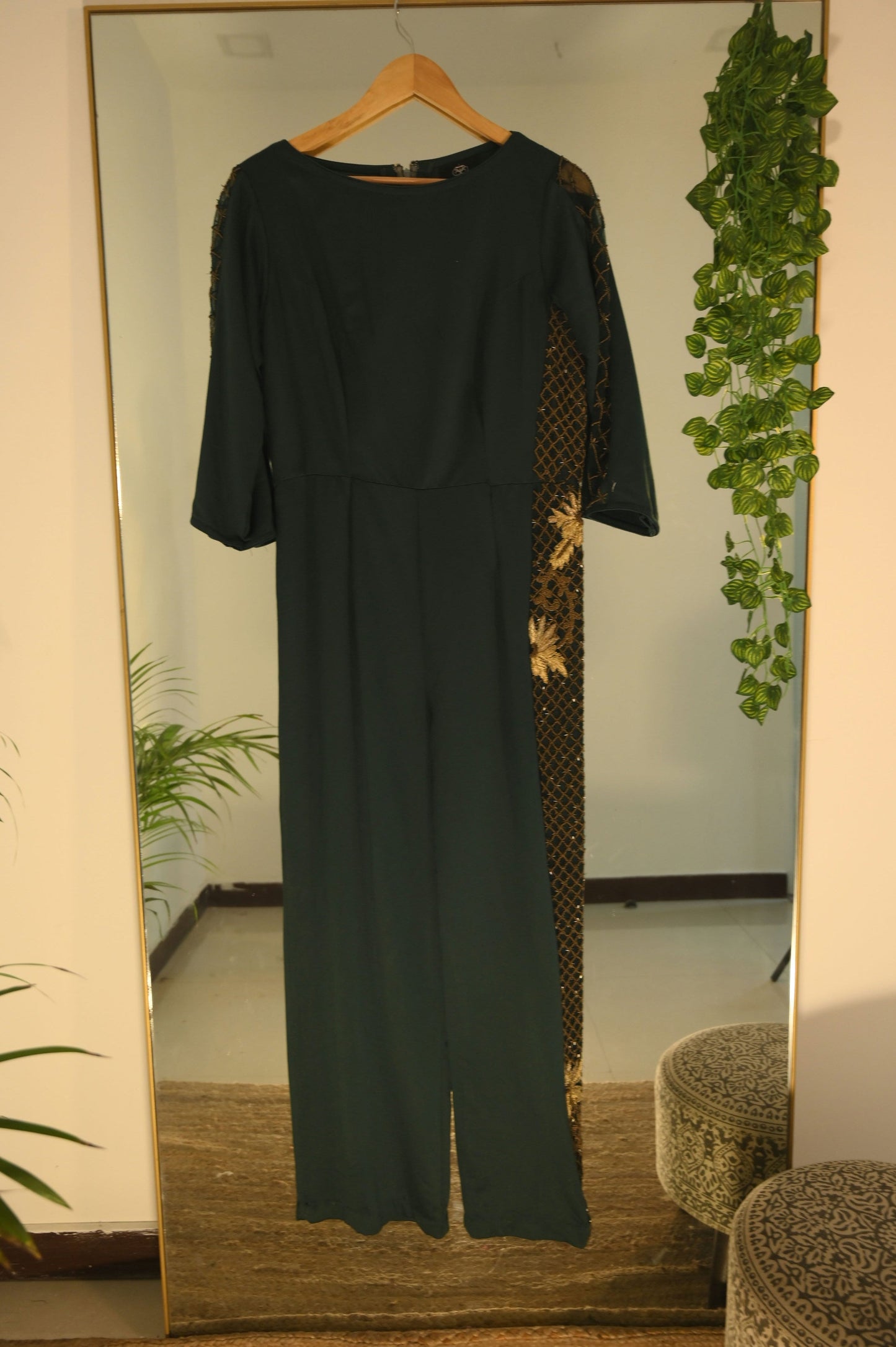 Embroidered jumpsuit